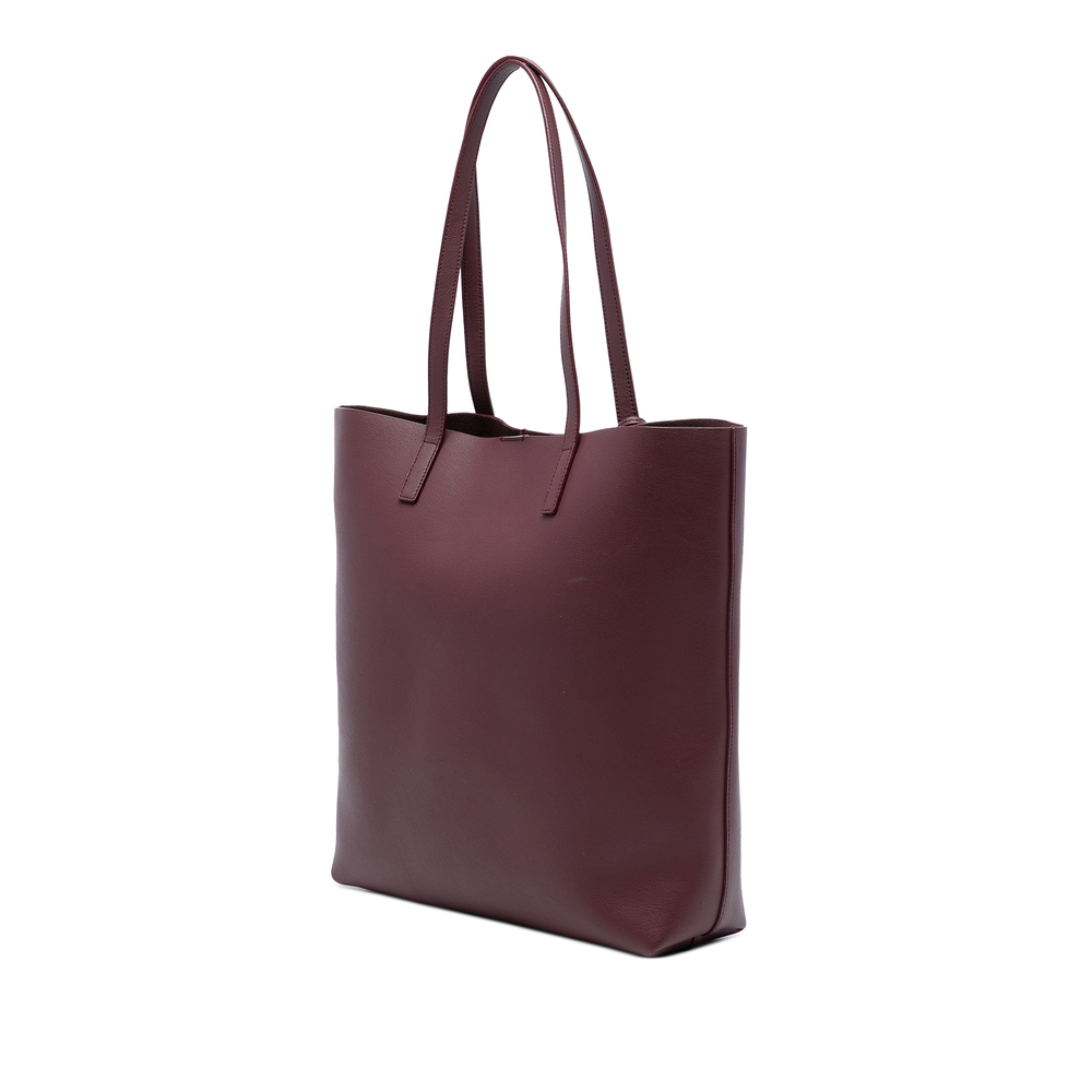 Pre-Loved Saint Laurent North South Leather Shopping Tote - Picture 2 of 7